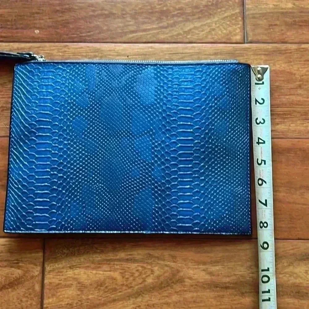 Women Clutches Fashion Snakeskin PU Leather Party Envelope Purse Bag with Hand S